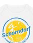 Preview: puranda Baby T-Shirt - Schorndorf - weiss - Kragen