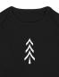 Preview: puranda Baby T-Shirt - Schwarzwälder Kaltblut - schwarz - Kragen