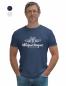 Preview: puranda T-Shirt WOLPERTINGER - denim - Model01nah