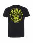 Preview: puranda T-Shirt - Firefighter - schwarz hinten
