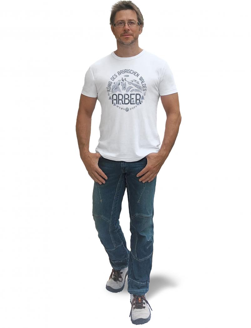 puranda T-Shirt ARBER - weiss - Model01