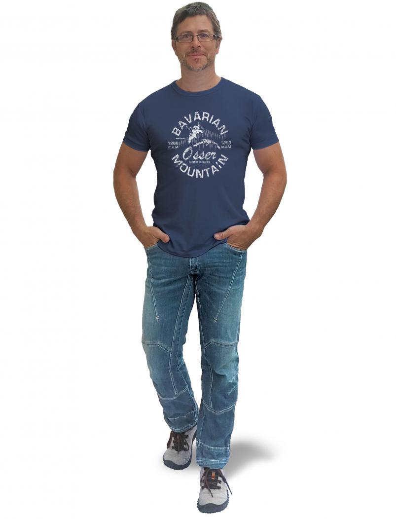 puranda T-Shirt OSSER - denim - Model01