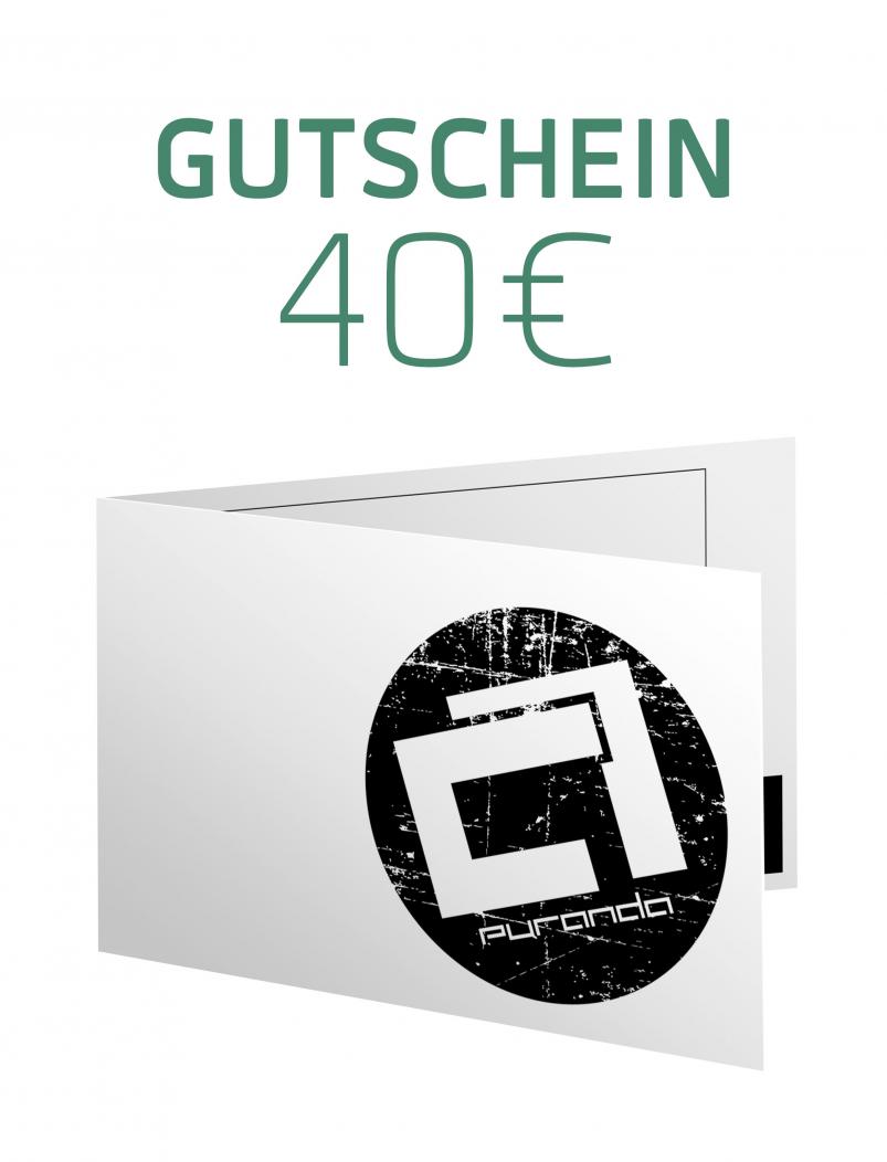 puranda Gutschein 40 Euro