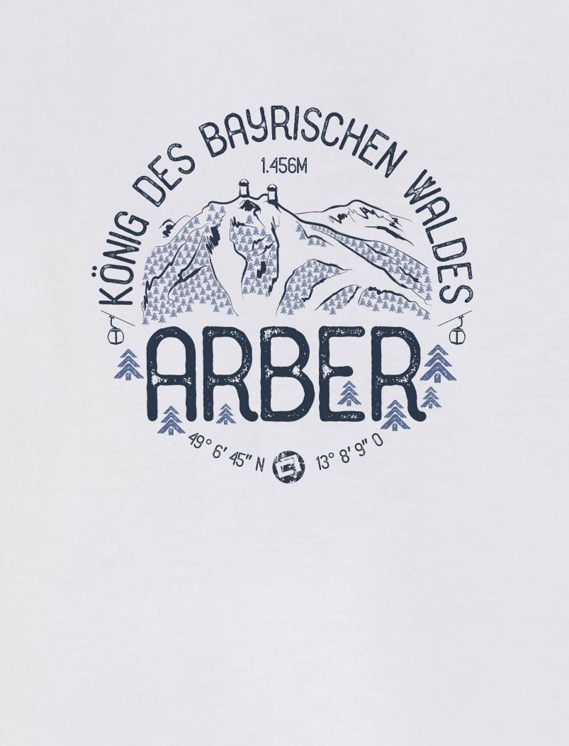 puranda T-Shirt ARBER - weiss - Motiv