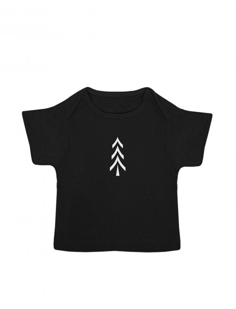 puranda Baby T-Shirt - Schwarzwälder Kaltblut - schwarz - Tshirt