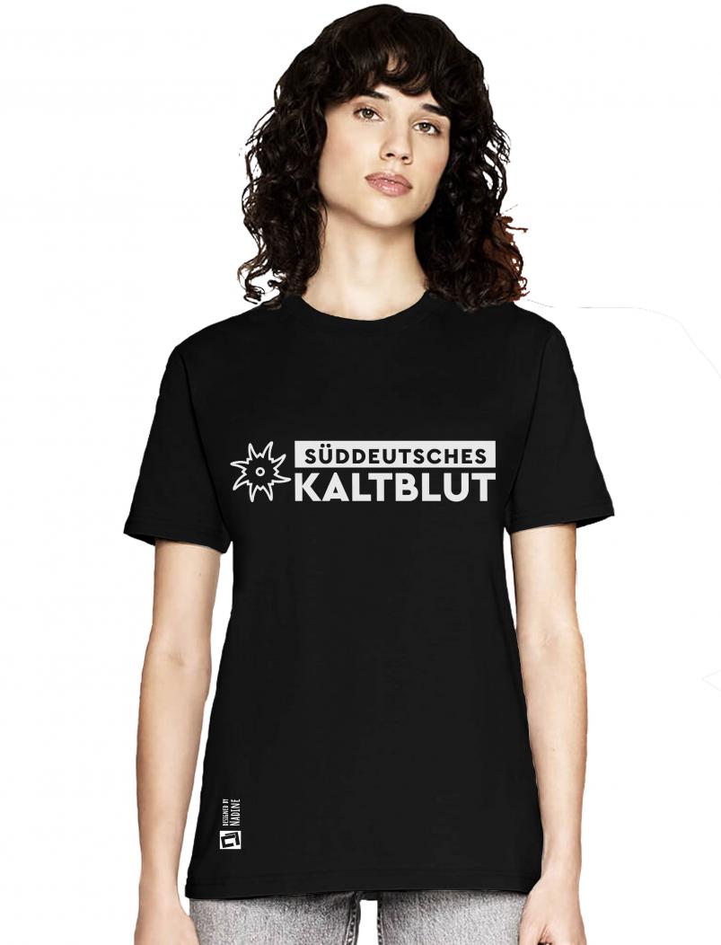 puranda T-Shirt - Süddeutsches Kaltblut - schwarz - Model01 nah