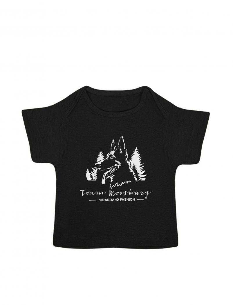 puranda Baby T-Shirt - TEAM MOOSBURG - schwarz - Tshirt