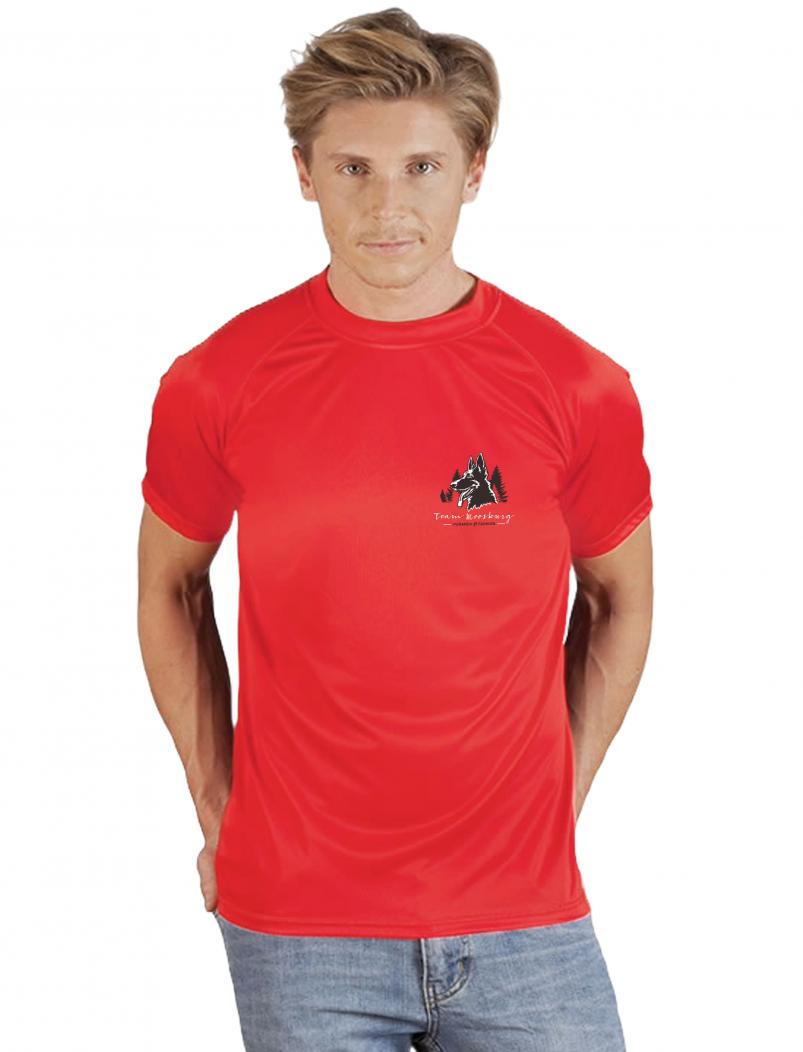 puranda T-Shirt - TEAM MOOSBURG - schwarz - Model01 nah